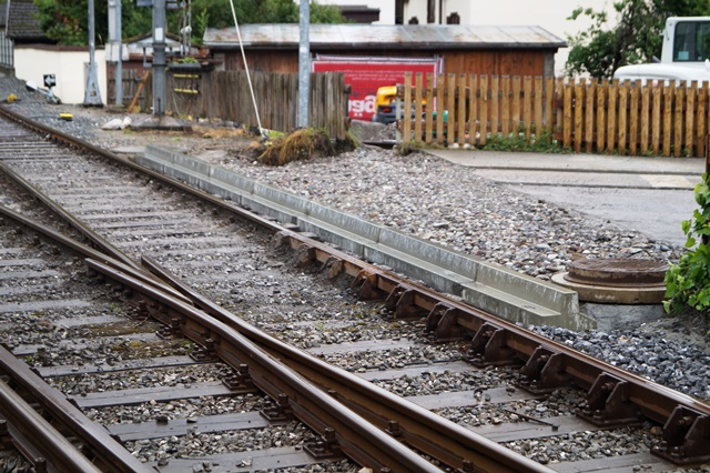 Gleisquerung Schruns